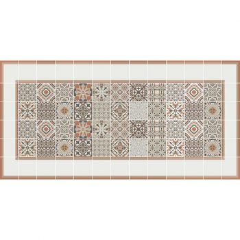 Alfombra en vinilo Vasco Frame-97x48