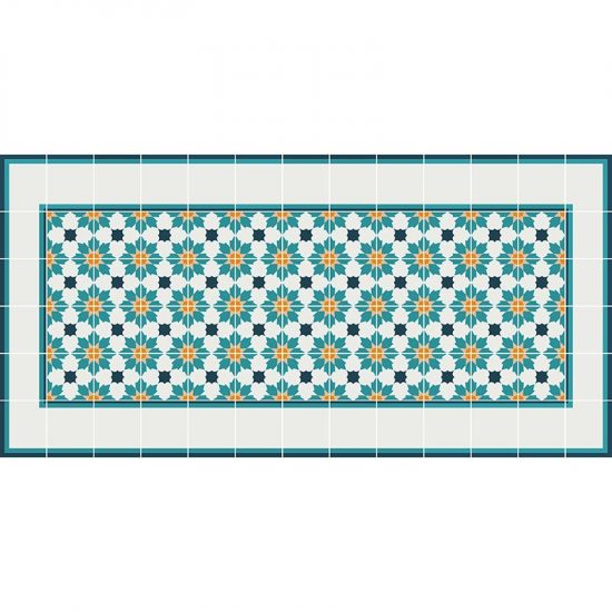 Alfombra en vinilo Rui Frame-97x48