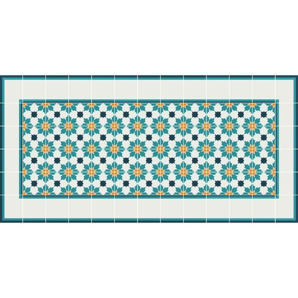 Alfombra en vinilo Rui Frame-97x48
