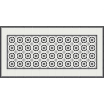 Alfombra en vinilo Rolley Frame-97x48