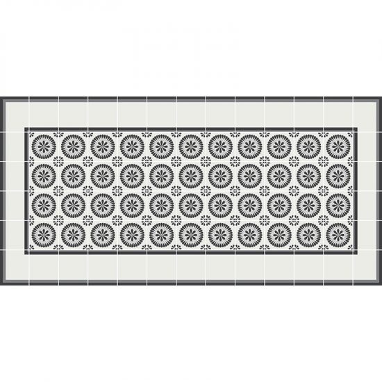 Alfombra en vinilo Rolley Frame-97x48