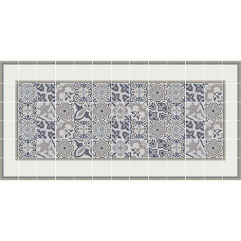 Alfombra en vinilo Aquilo Frame-97x48
