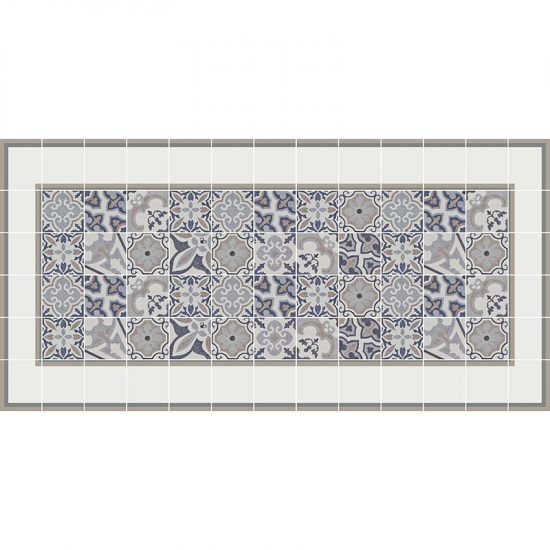 Alfombra en vinilo Aquilo Frame-97x48