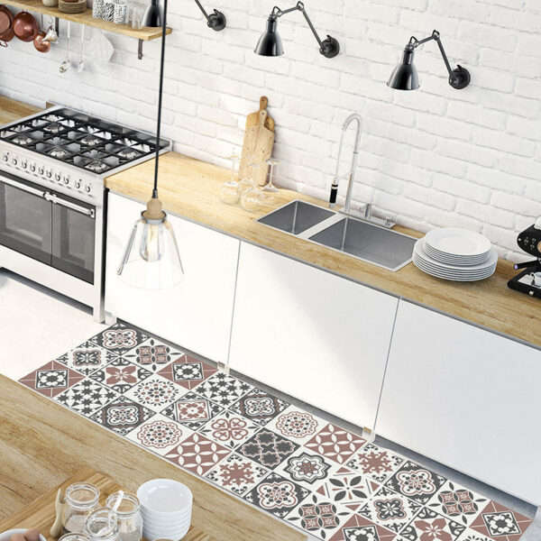 Alfombra Vinílica Cocina Kitchen retro - Diseños exclusivos 