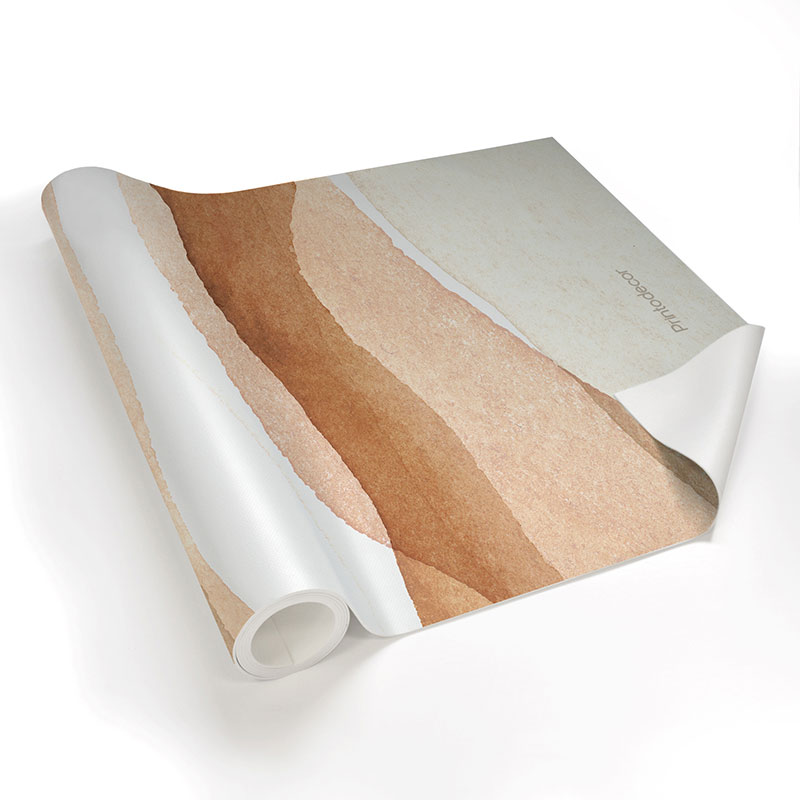 Yoga mat acuarela brown detalle material