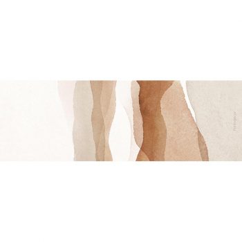 Yoga mat acuarela brown 180 x 60 cm