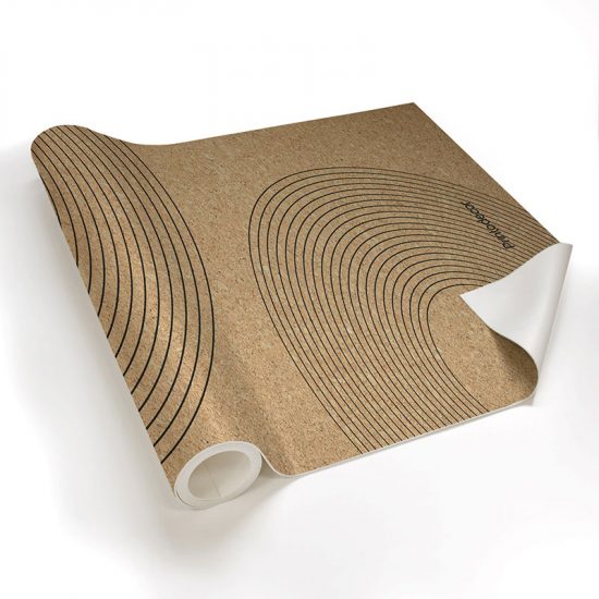 Yoga mat corcho detalle material
