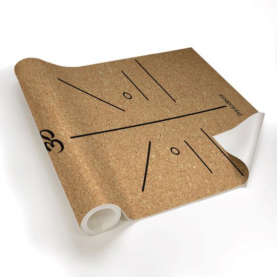 Yoga mat corcho position om detalle material
