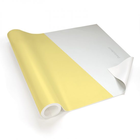 Yoga mat Triplex amarillo detalle material