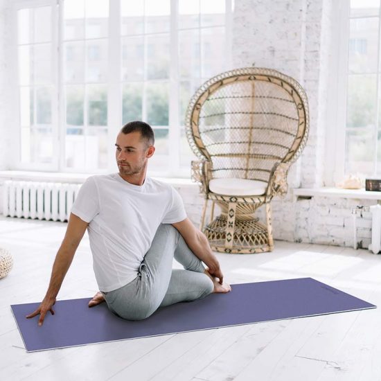 Yoga mat Lavanda clase de yoga