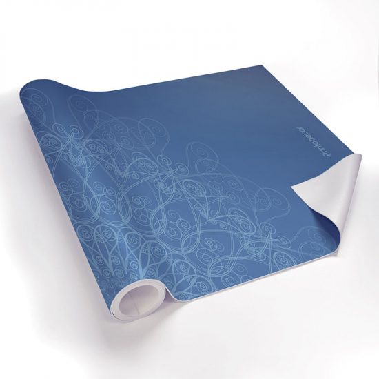 Yoga mat mandala blue detalle material