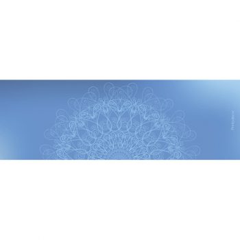 Yoga mat mandala blue 180 x 60 cm