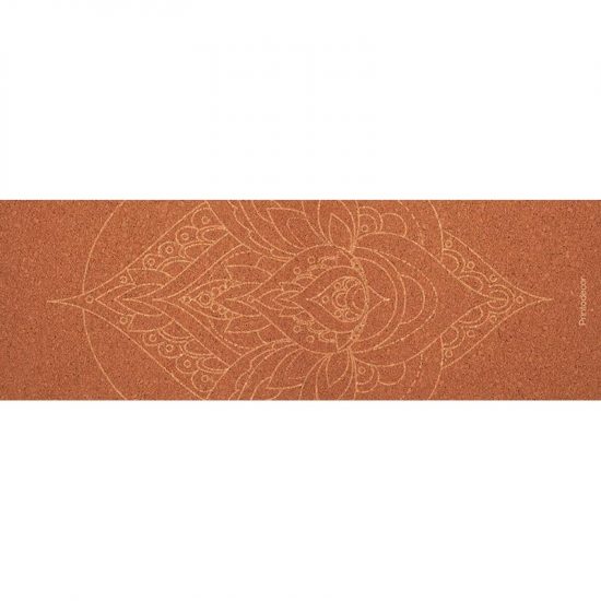 Yoga mat mandala orange 180 x 60 cm