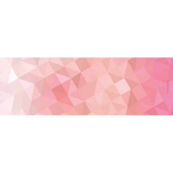 Yoga mat triangles pink 180 x 60 cm