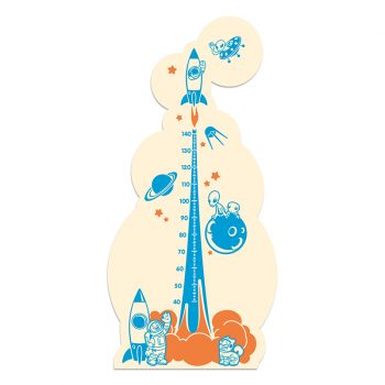 Vinilo infantil medidor espacial