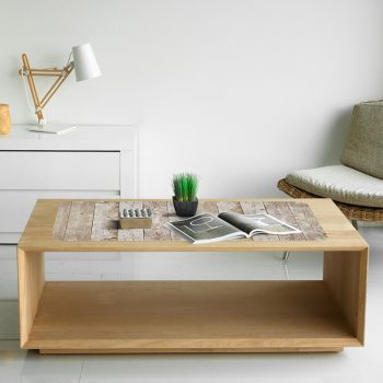 Protector de escritorio madera gastada mesa salón
