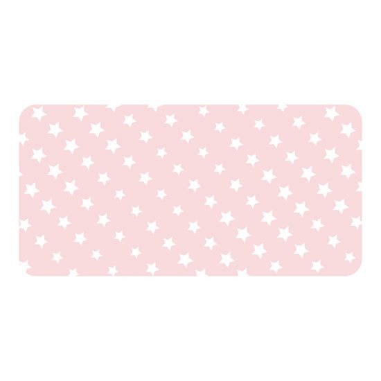 Protector de escritorio Pink stars 80 x 40 cm