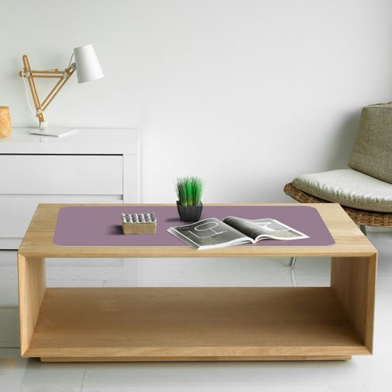 Protector de escritorio Violeta mesa salón
