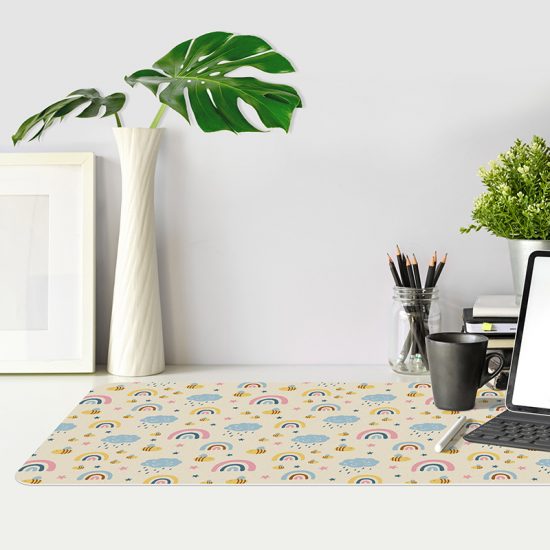 Protector de escritorio Bee Arcoiris mesa oficina