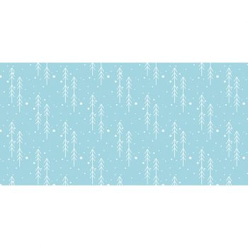 Alfombra vinílica infantil flechas azul cielo 97 x 48 cm
