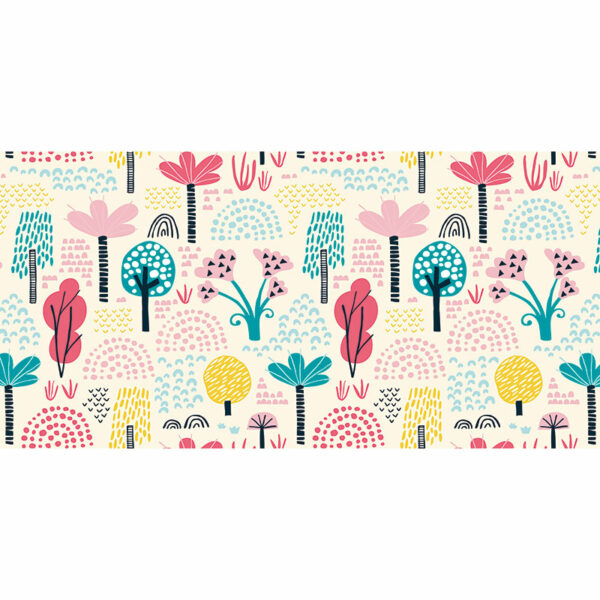 Alfombra vinílica infantil happy spring 97 x 48 cm