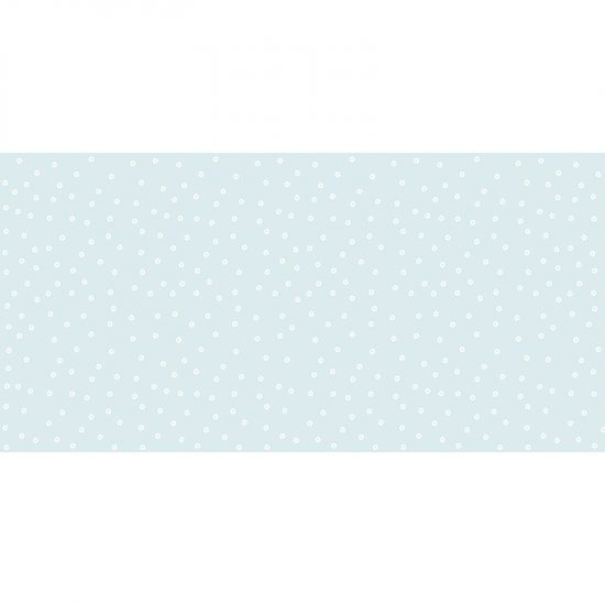 Alfombra vinílica infantil lluvia azul 97 x 48 cm