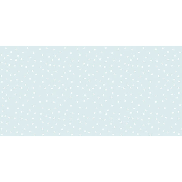 Alfombra vinílica infantil lluvia azul 97 x 48 cm
