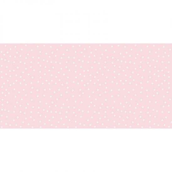 Alfombra vinílica infantil lluvia rosa 97 x 48 cm