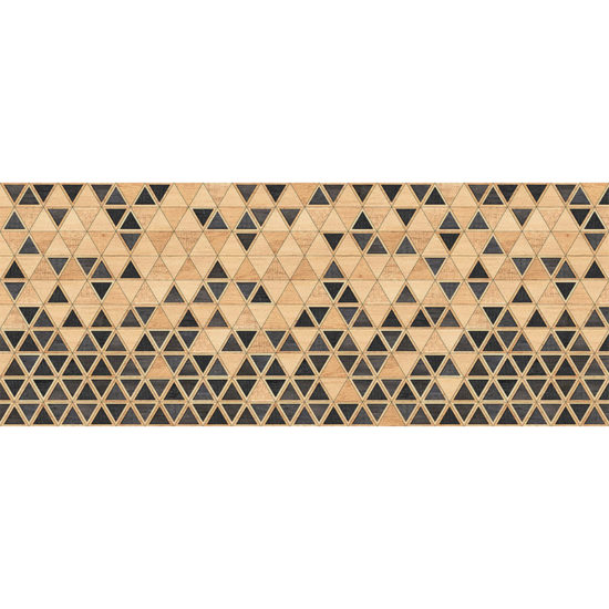vinilo decorativo Triangles Wood 200x80 cm