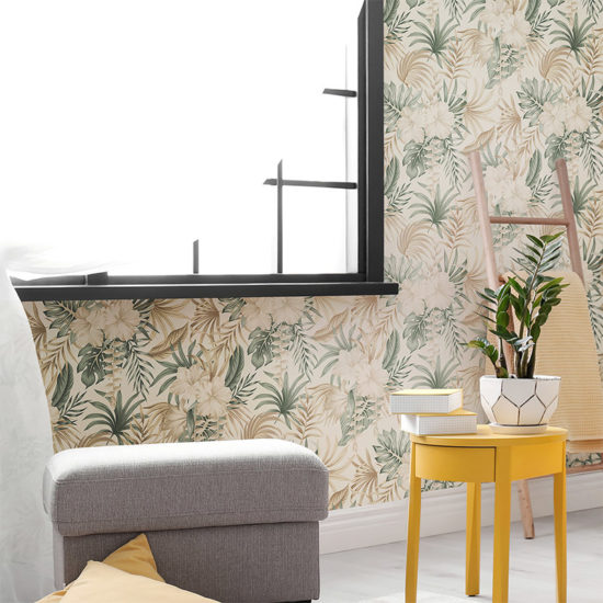 vinilo decorativo Hibis, salón