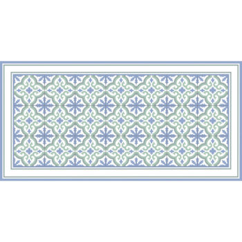 Alfombra vinílica Rabat Beach 97 x 48 cm