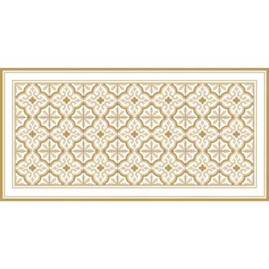 Alfombra vinílica Rabat Yellow 97 x 48 cm