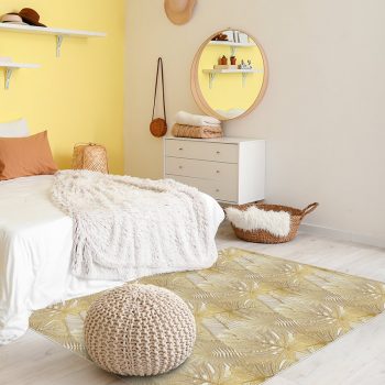 Dormitorio alfombra vinílica