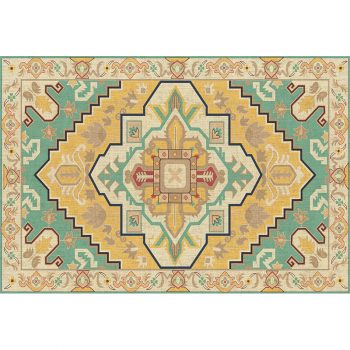 Alfombra Vinílica Kilim 143 x 97 cm