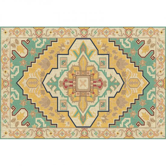 Alfombra Vinílica Kilim 143 x 97 cm