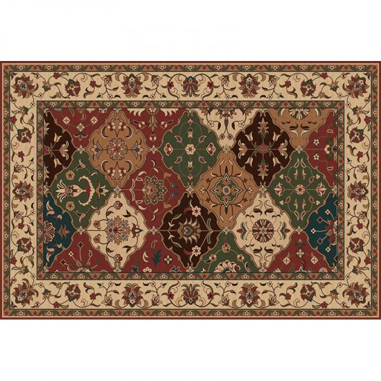 Alfombra Vinílica Bellian 143 x 97 cm