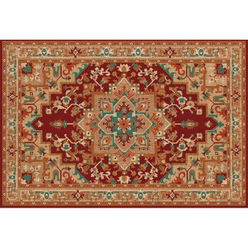Alfombra Vinílica Kerman 143 x 97 cm