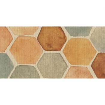 Alfombra vinílica 97 x 48 cm hexagons