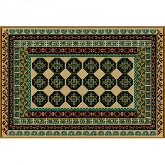 Alfombra Vinílica Kley 143 x 97 cm