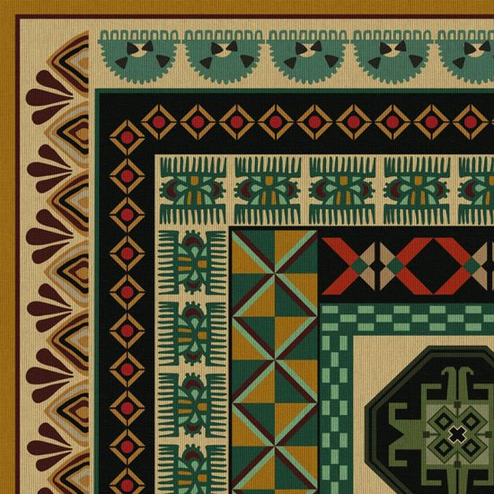 Alfombra Vinílica Kley detalle