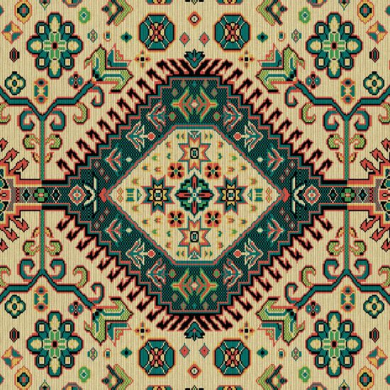 Alfombra Vinílica Nain detalle