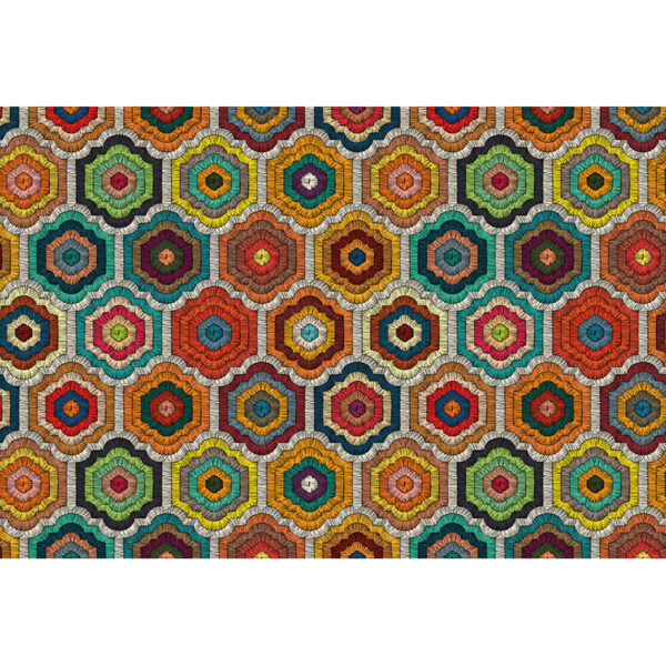 Alfombra Vinílica Hexagon 143 x 97 cm