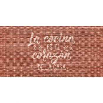 alfombra vinílica cocina mimbre 97 x 48 cm