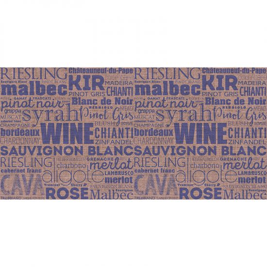 alfombra vinílica cocina wine 97 x 48 cm