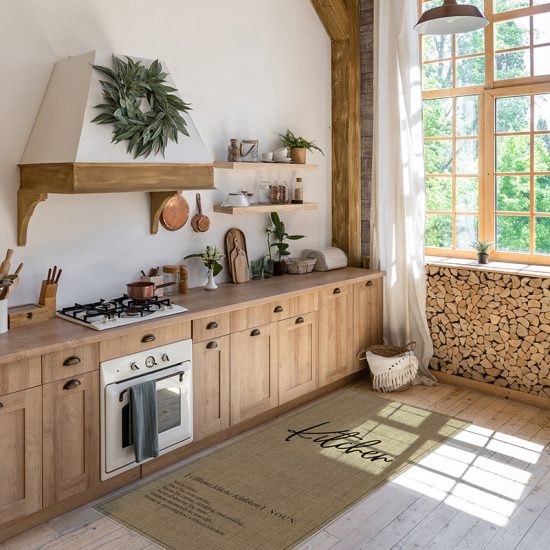 Alfombra vinílica cocina kitchen