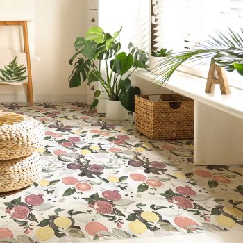 Salón alfombra vinílica fruitis