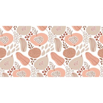 Alfombra vinílica Frutal 97 x 48 cm