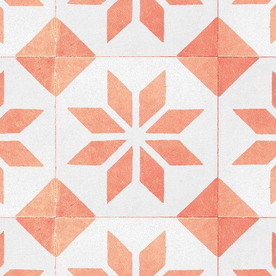 Detalle alfombra vinílica Videl Asalmonado