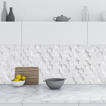 Vinilo decorativo Hive 3D cocina