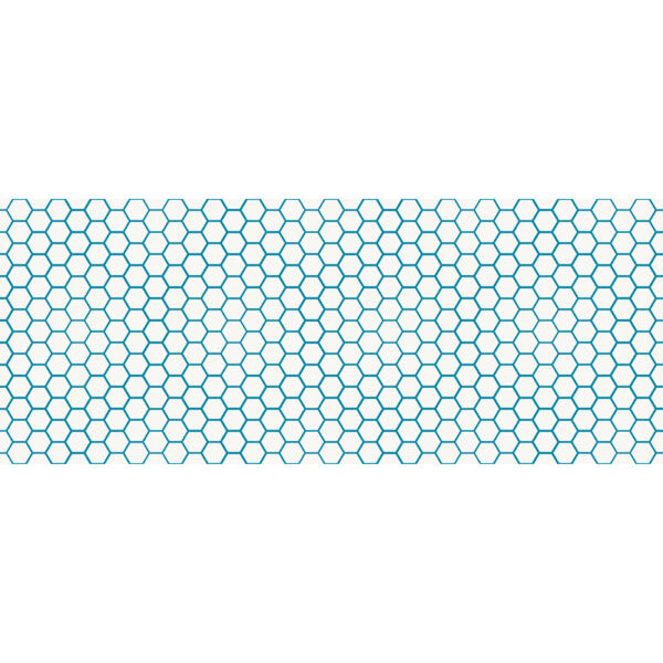 Vinilo decorativo hive azul 80 x 200 cm